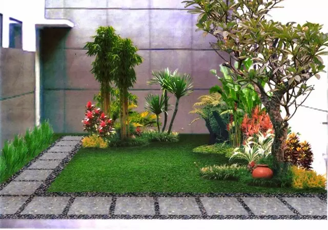 Taman Mini Depan Rumah