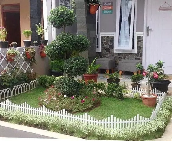 Model Taman depan rumah