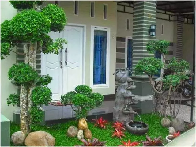 Model Taman depan rumah
