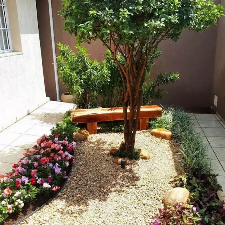 taman rumah minimalis